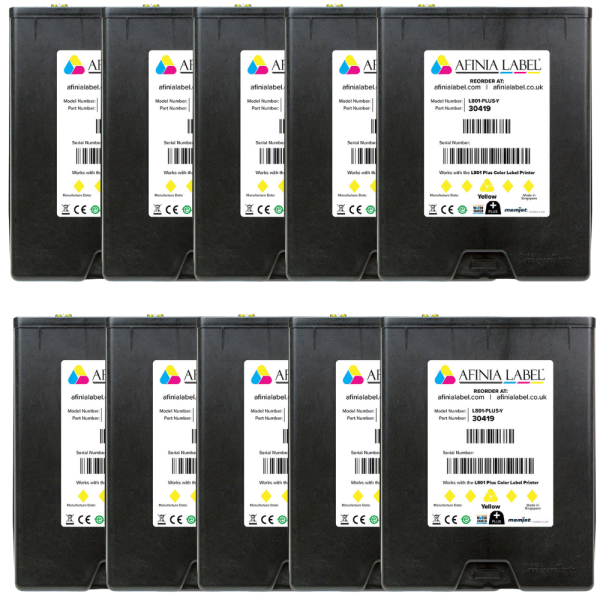 Afinia L801 plus Gelb Tintenkartuschen 10er Set